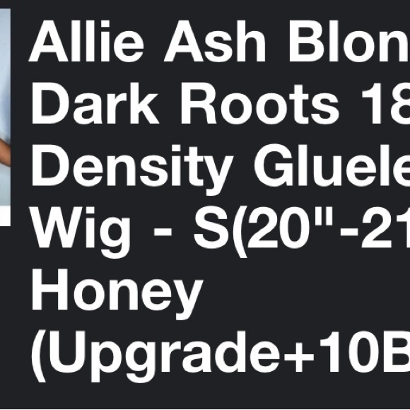 Blonde Hairvivi wig Allie - Picture 4 of 9